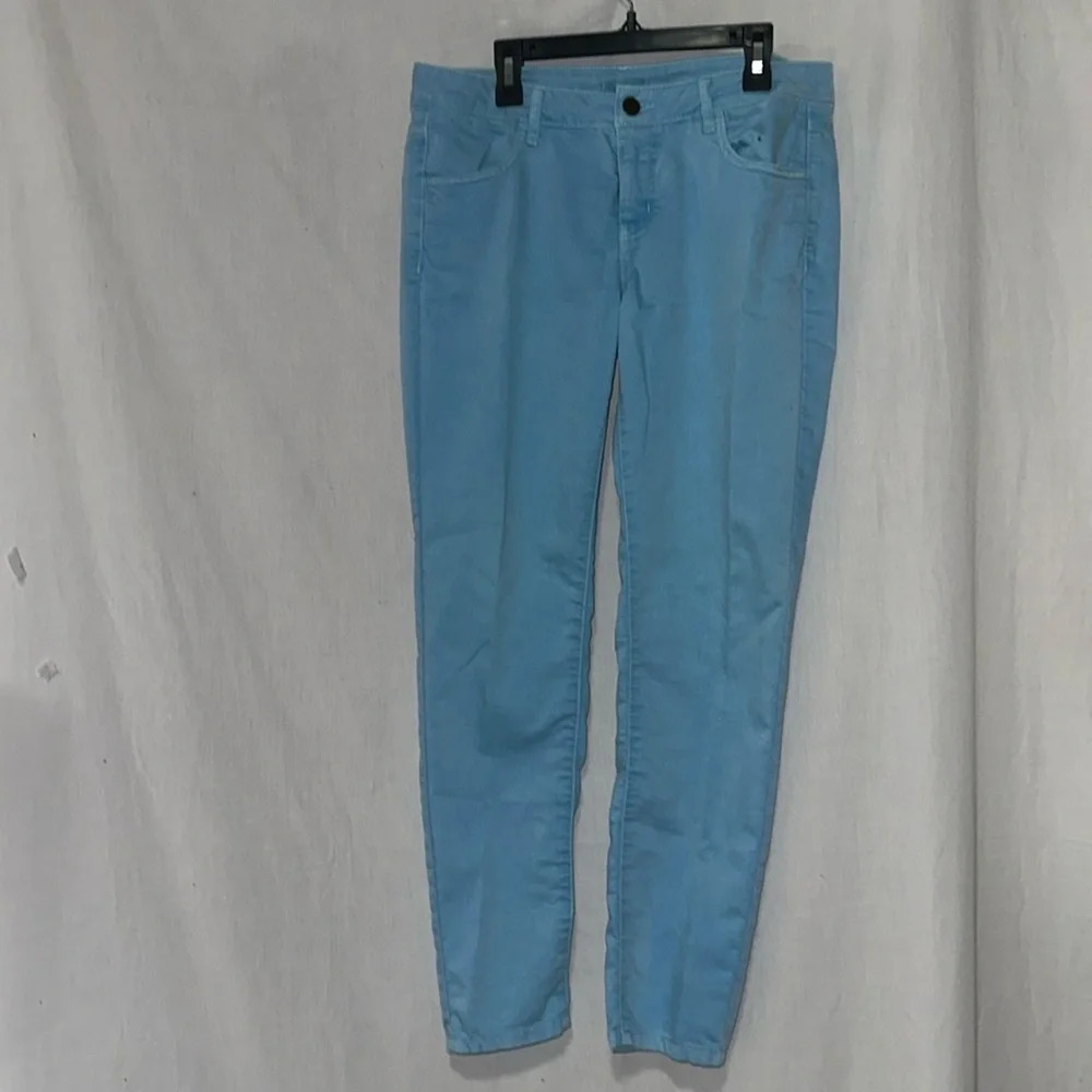 blue Aerie skinny jeggings size 8